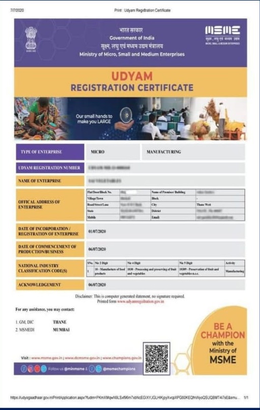 Download Udyam Registration Certificate Online In Just 2 Minutes